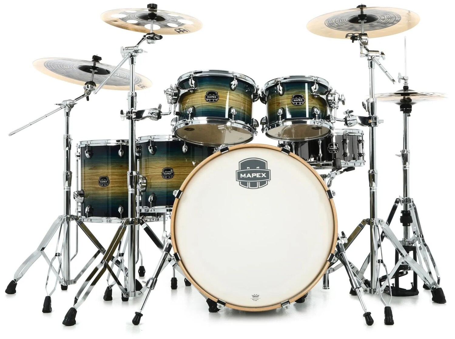 

Набор из 6 предметов Mapex Armory Studioease Fast Tom Shell — Rainforest Burst