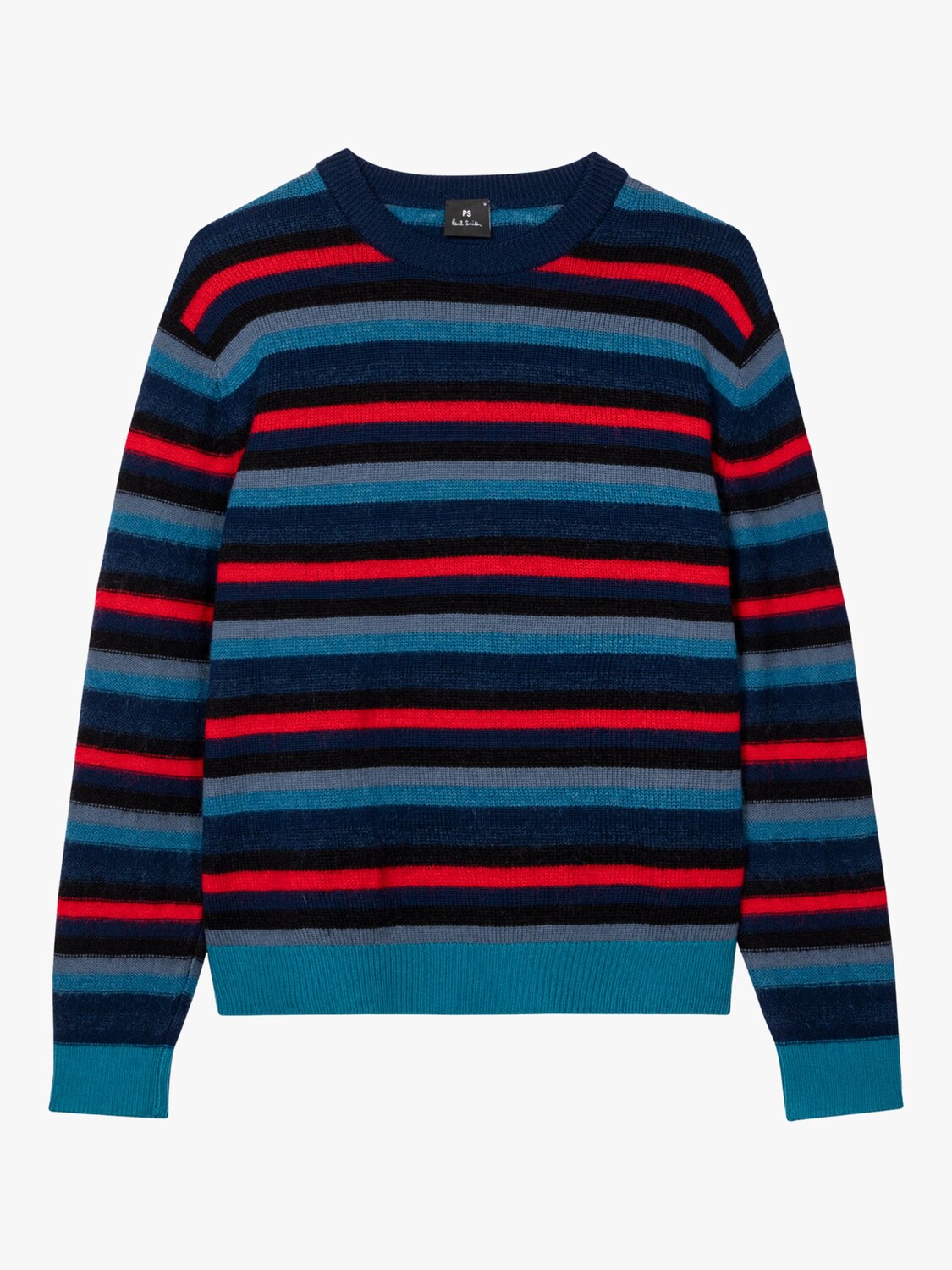 

Вязаный джемпер в полоску Paul Smith, синий/разноцветный