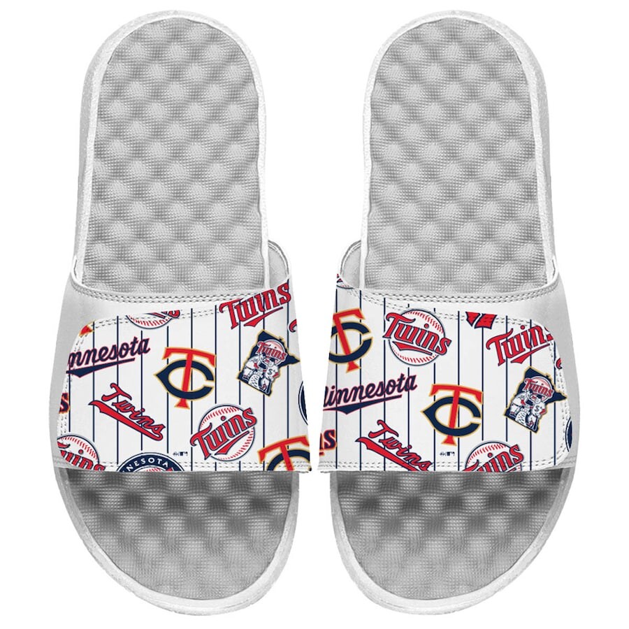 

Шлепанцы ISlide Minnesota Twins, белый