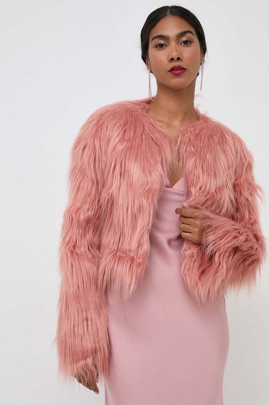 Куртка Пинко Pinko, розовый куртка pinko размер 44 розовый