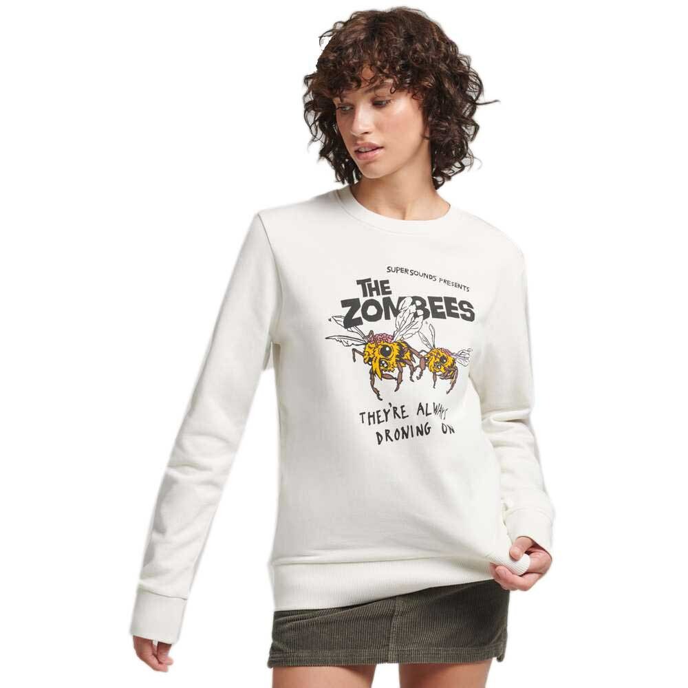 

Толстовка Superdry Vintage B-Movie, бежевый