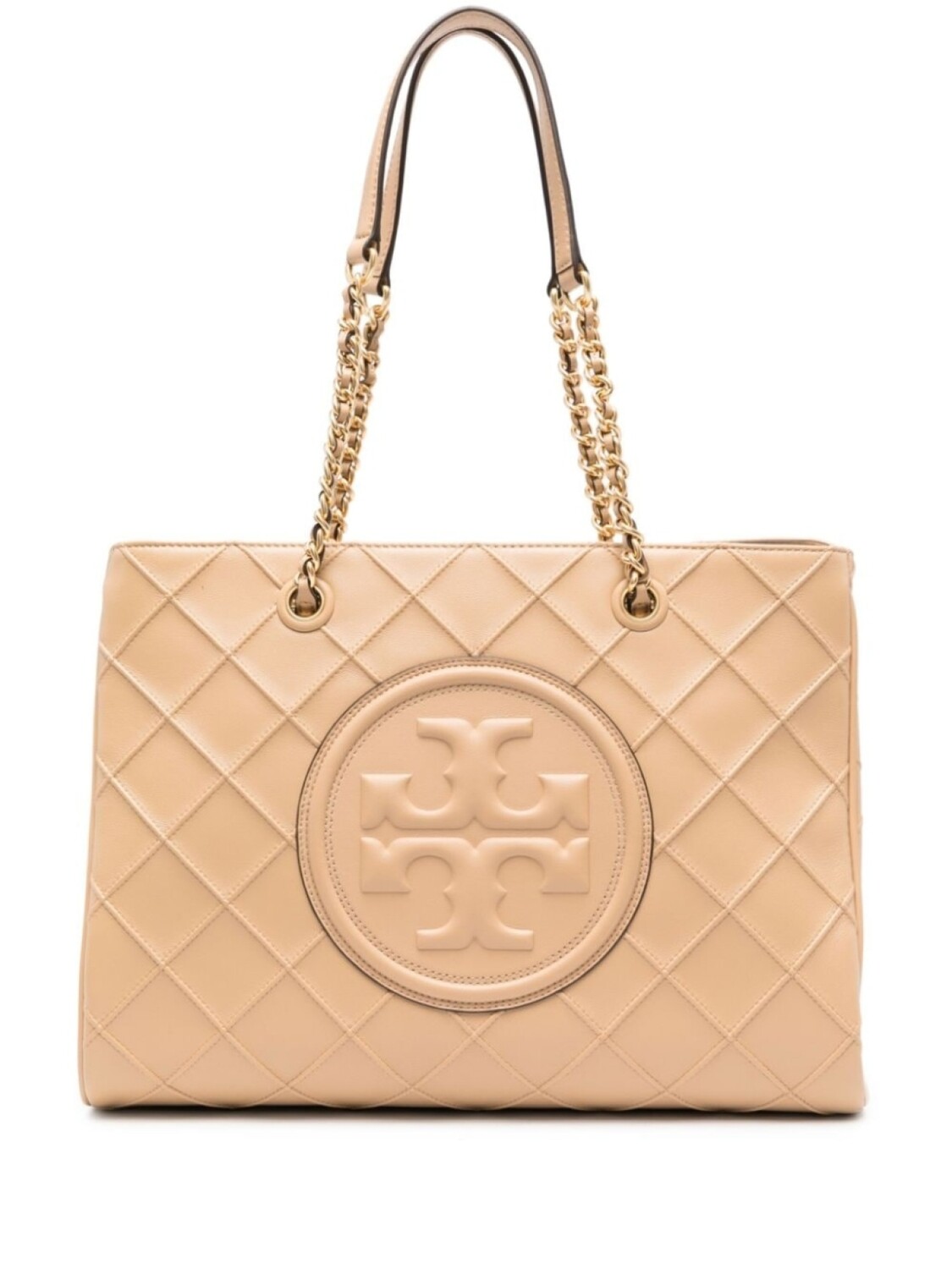 

Tory Burch сумка-тоут Fleming, нейтральный цвет