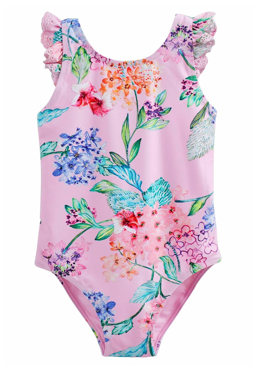 Купальник Frill Sleeved Swimsuit Next, розовый купальник maternity frill next цвет leopard print