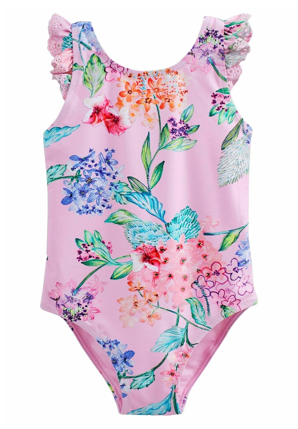 

Купальник Frill Sleeved Swimsuit Next, розовый