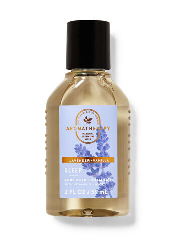 

Дорожный гель для душа и пена для ванн Lavender Vanilla, 3 fl oz / 88 mL, Bath and Body Works