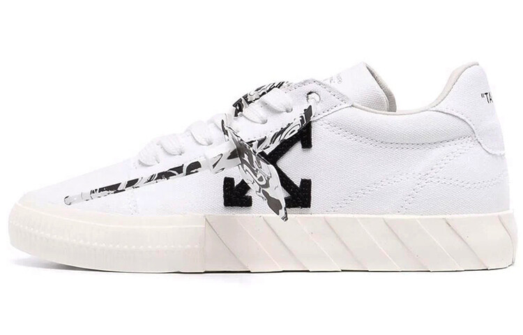 

OFF-WHITE Vulc Eco Canvas Low Белый Черный (женские)