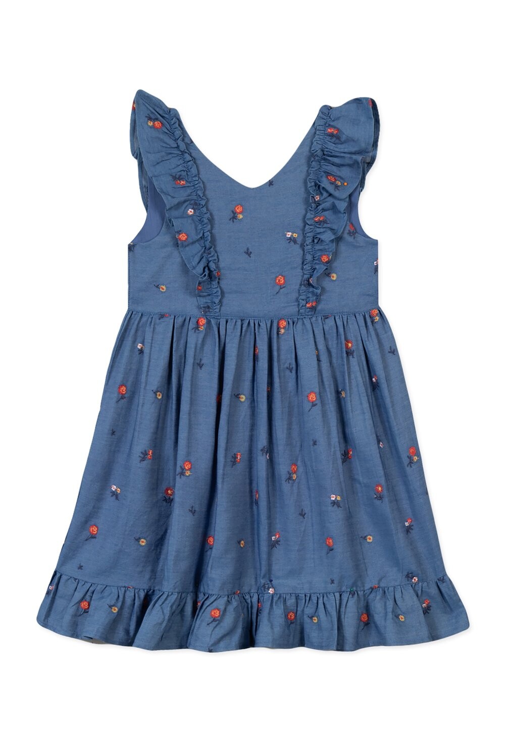 

Повседневное платье ROBEA Tartine et Chocolat, цвет denim