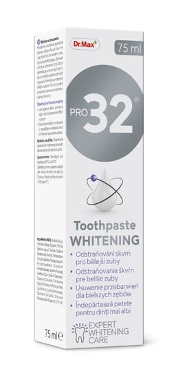 

Отбеливающая зубная паста, 75 мл Dr.Max, Pro32 Toothpaste Whitening, Dr.Max Pharma