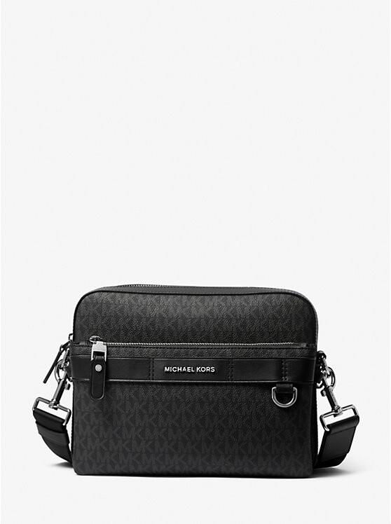 

Сумка через плечо с логотипом Hudson 2-в-1 Michael Kors Mens, черный