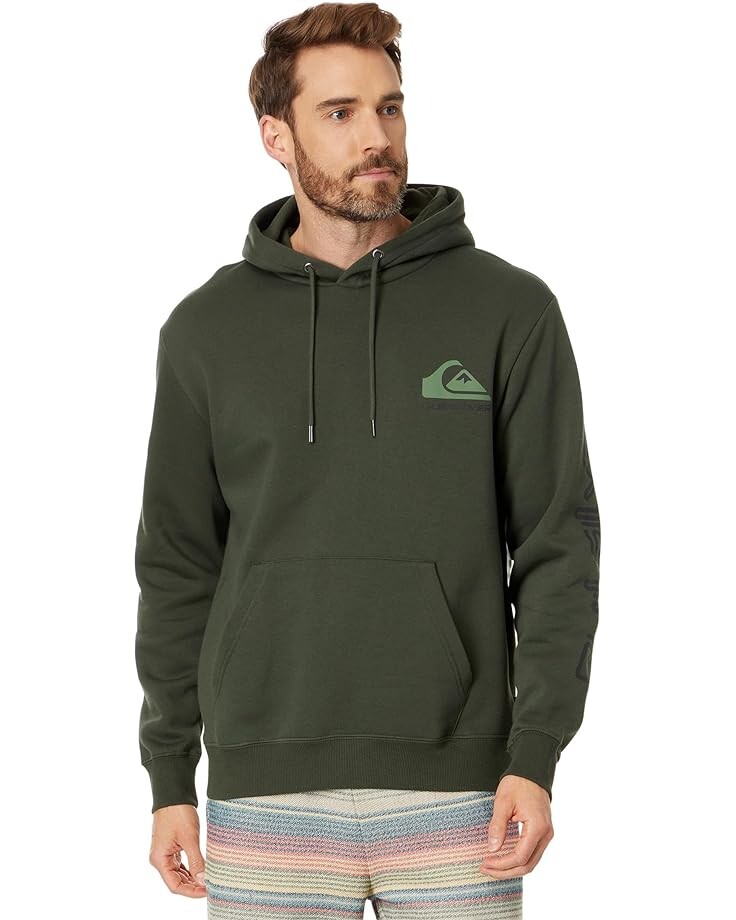 

Худи Quiksilver Omni Logo Pullover, цвет Climbing Ivy