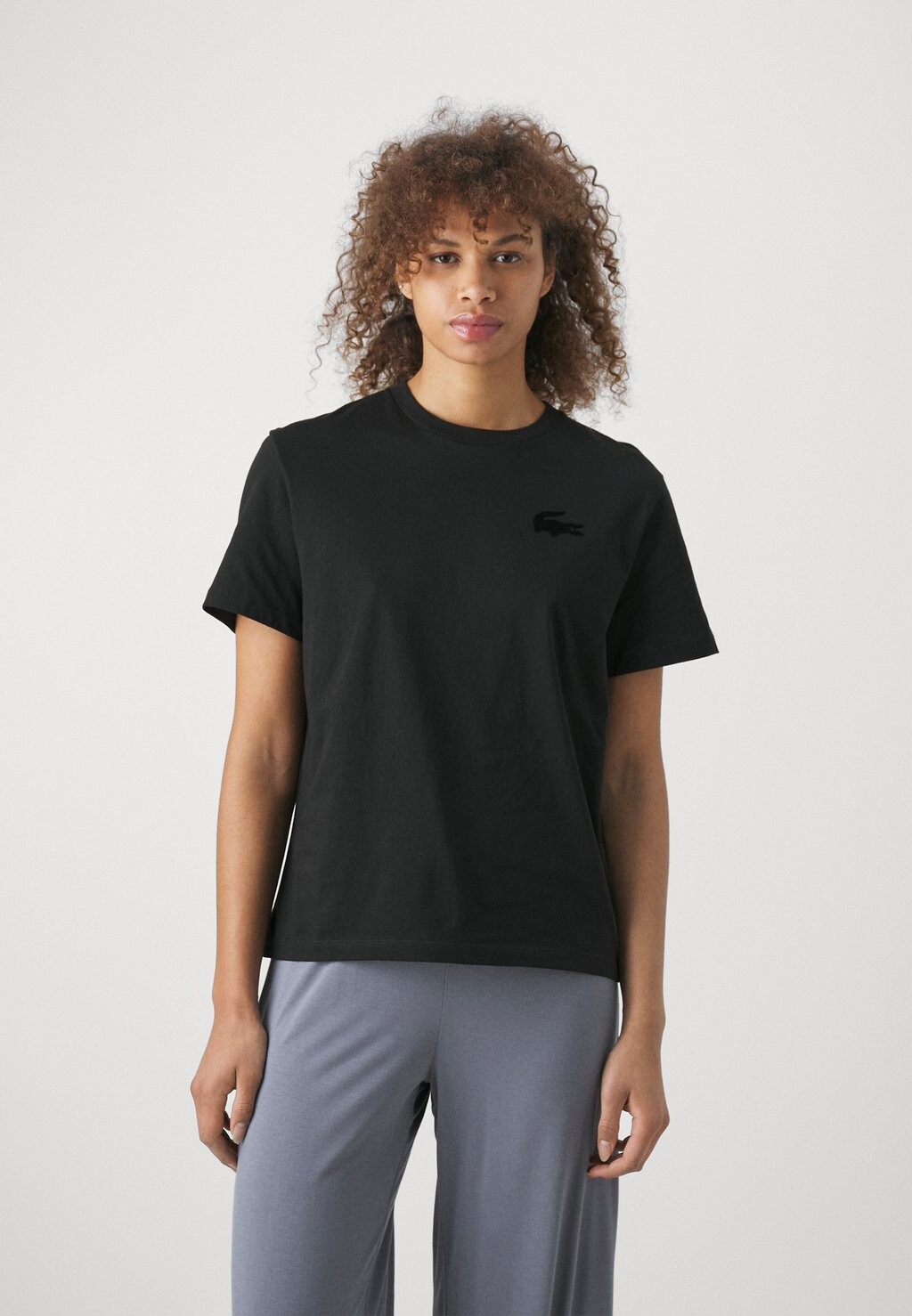 

Спальная рубашка Lacoste, черный