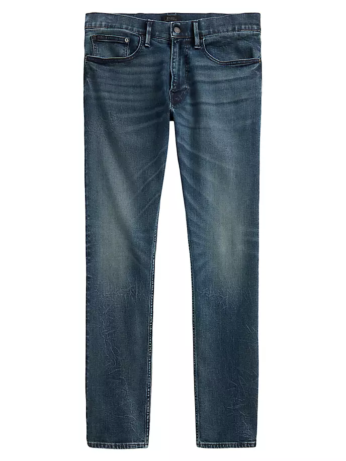 Хлопковые джинсы узкого кроя Polo Ralph Lauren, цвет myers