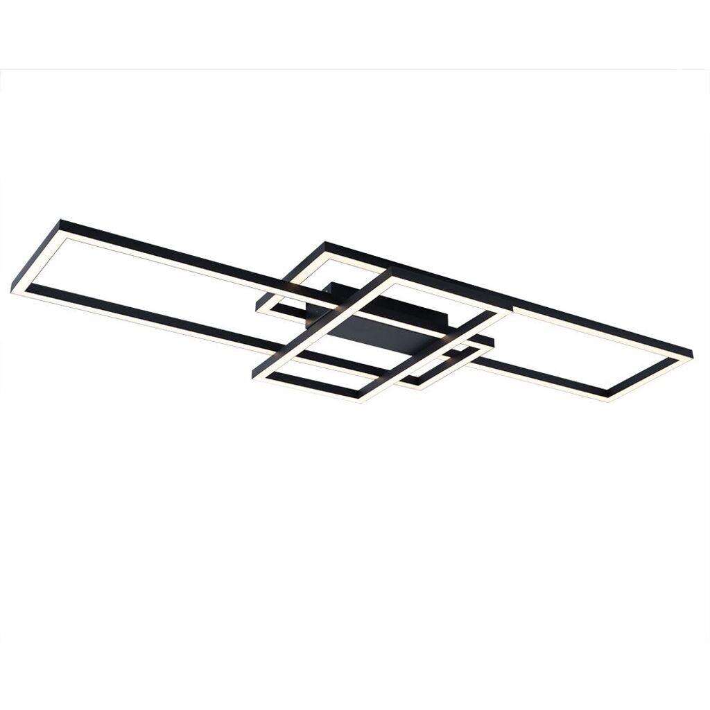 

Потолочный светодиодный светильник, черный, 3 уровня затемнения, L 104 см etc-shop