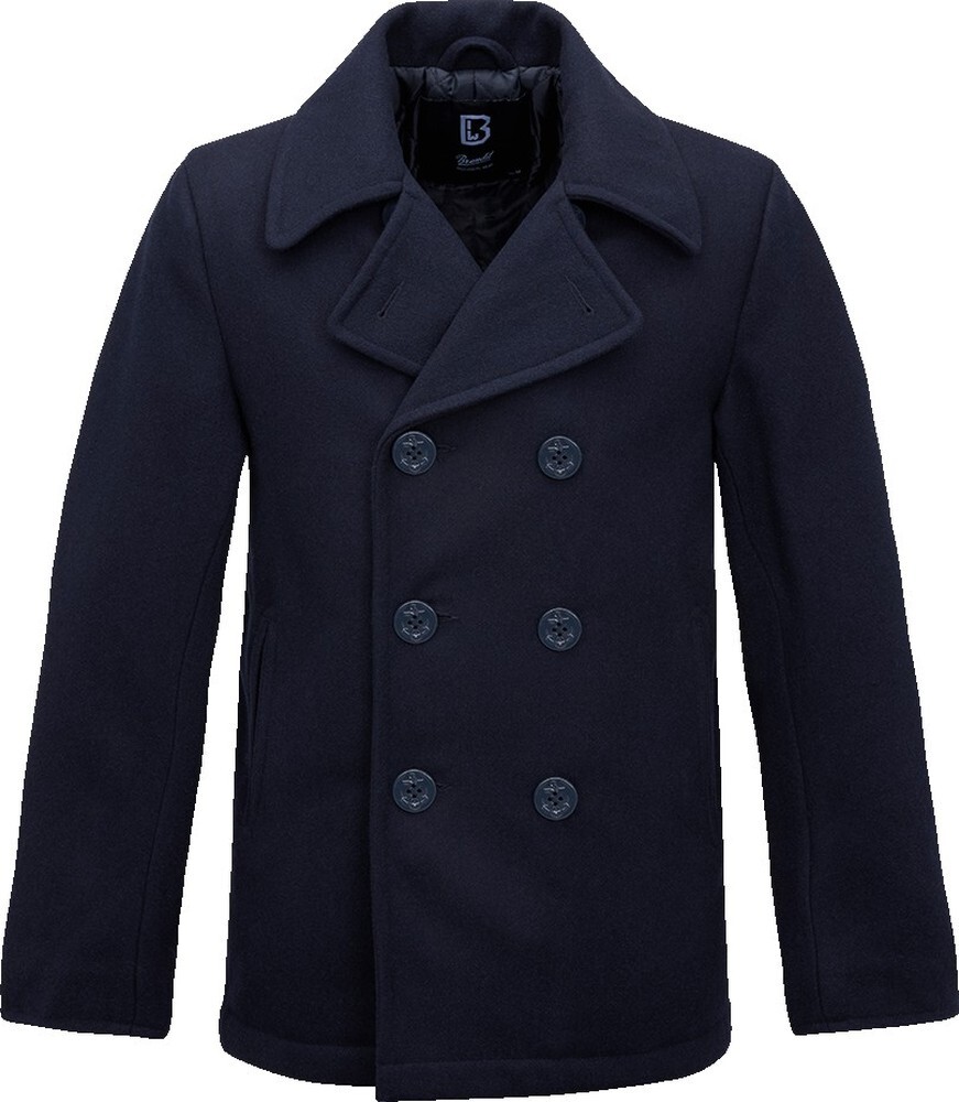 

Куртка Brandit Jacke Pea Coat, синий