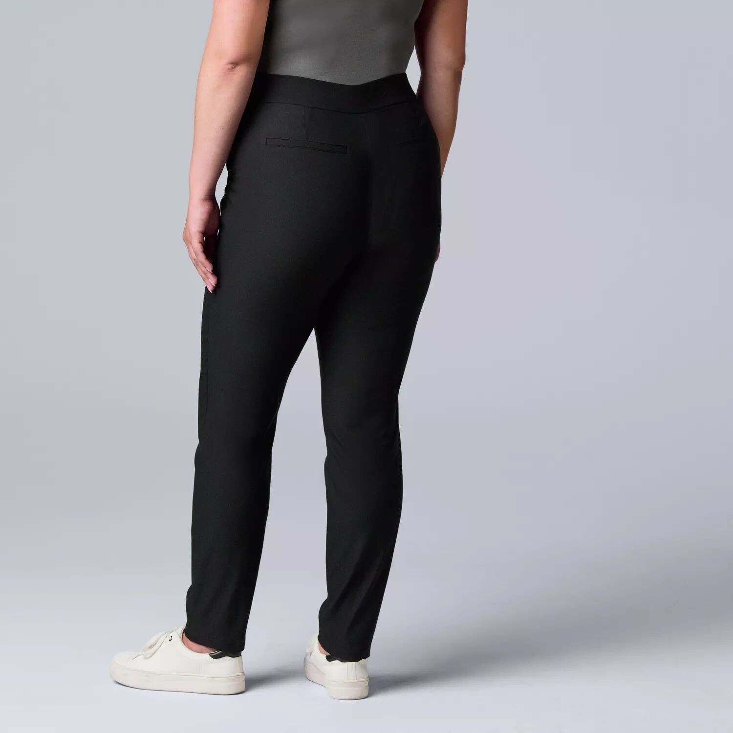 

Плюс размер Simply Vera Vera Wang Simply Modern Узкие брюки с полосками по бокам Simply Vera Vera Wang