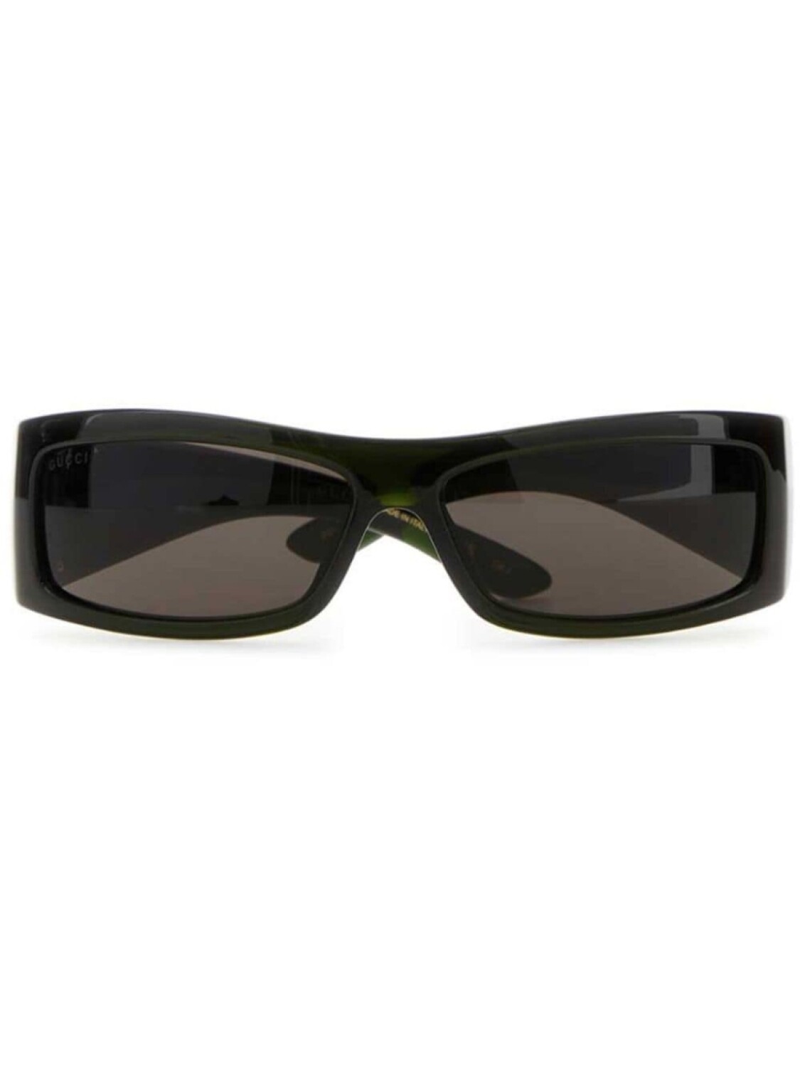 

Солнцезащитные очки Gucci Eyewear в прямоугольной оправе с логотипом, зеленый