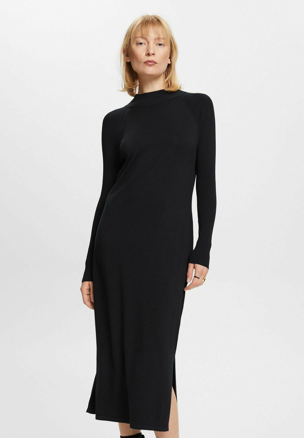 

Платье Point Esprit MOCK NECK, черный