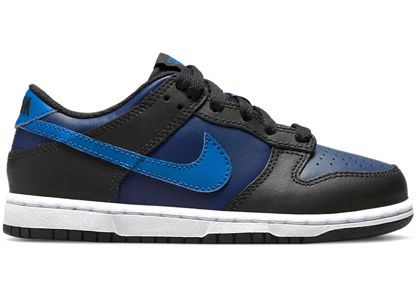 

Кроссовки Nike Dunk Low мужские, черный / синий