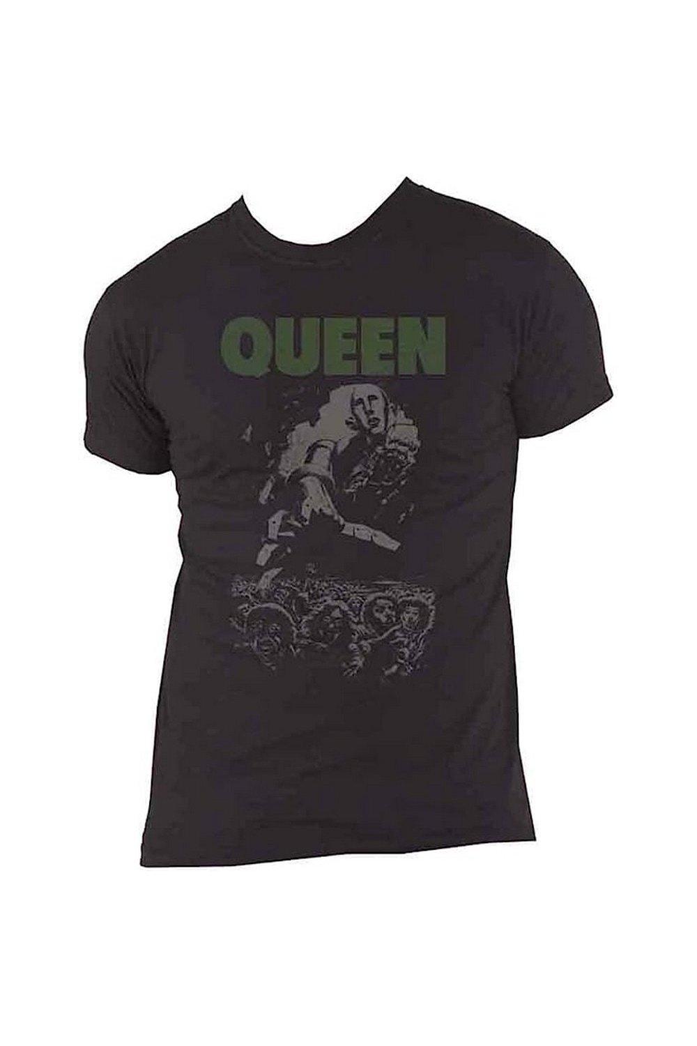 Футболка News Of The World Album Queen, черный виниловая пластинка queen news of the world lp