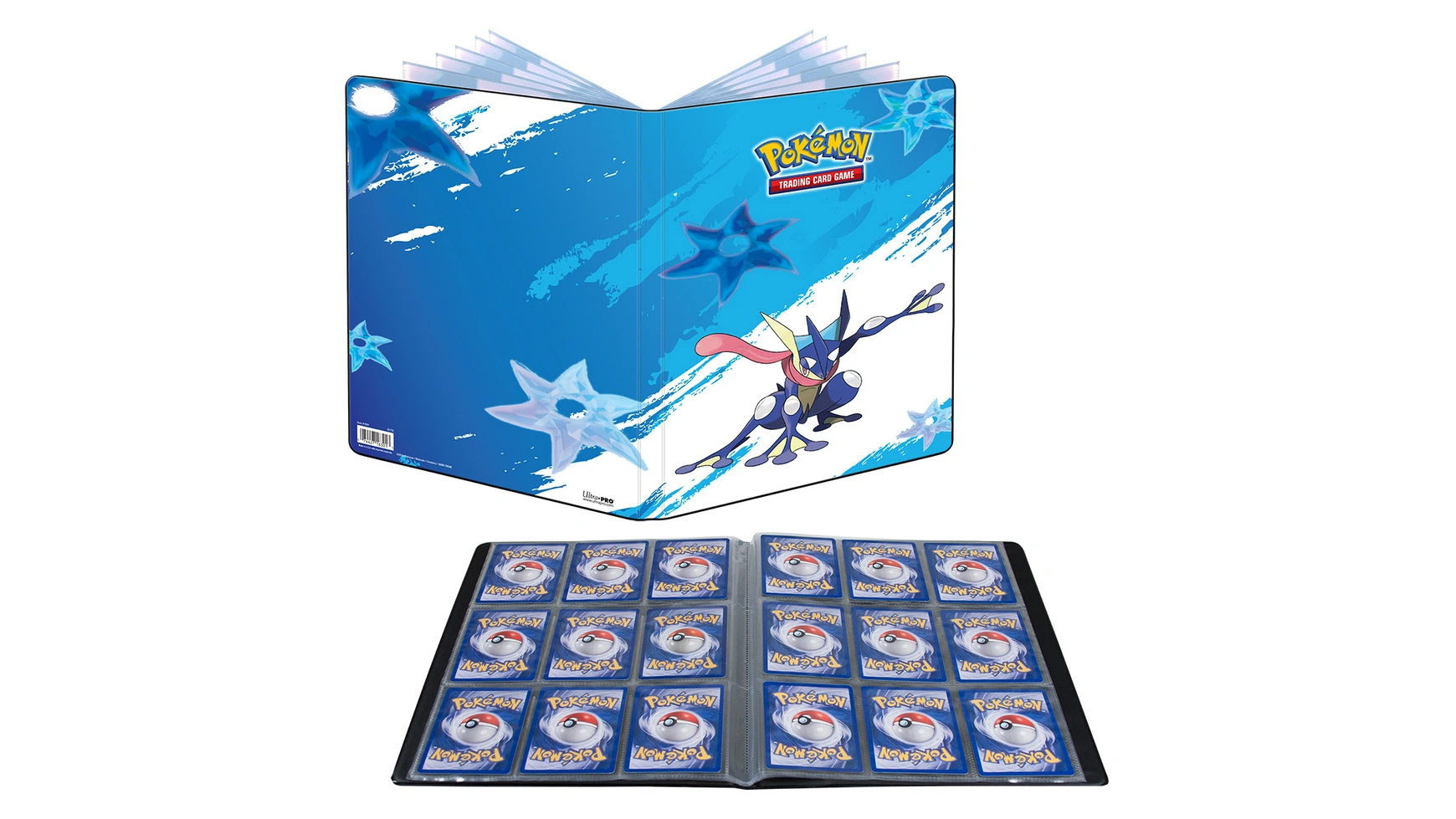 Коллекционная карточная игра Pokémon портфолио Greninja с 9 карманами