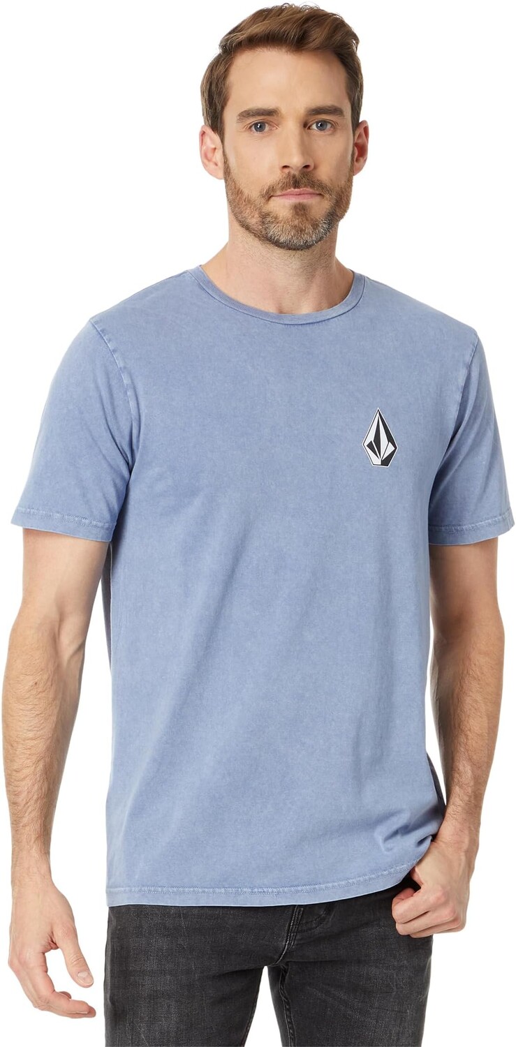 

Футболка с короткими рукавами Iconic Stone Plus Volcom, цвет Denim