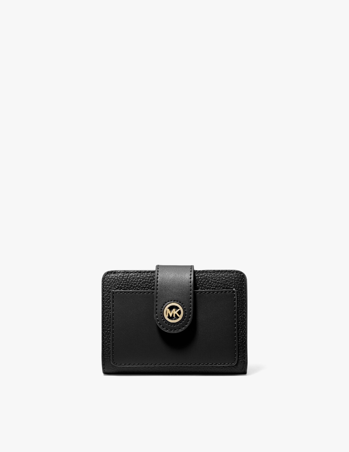 

Кожаный компактный кошелек Michael Michael Kors, черный