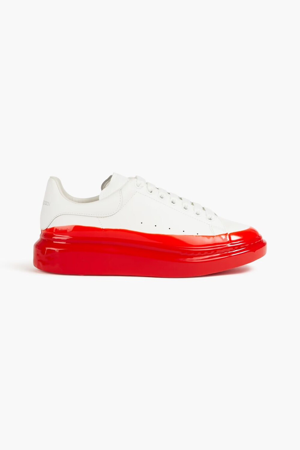 

Кожаные кроссовки Alexander Mcqueen, красный