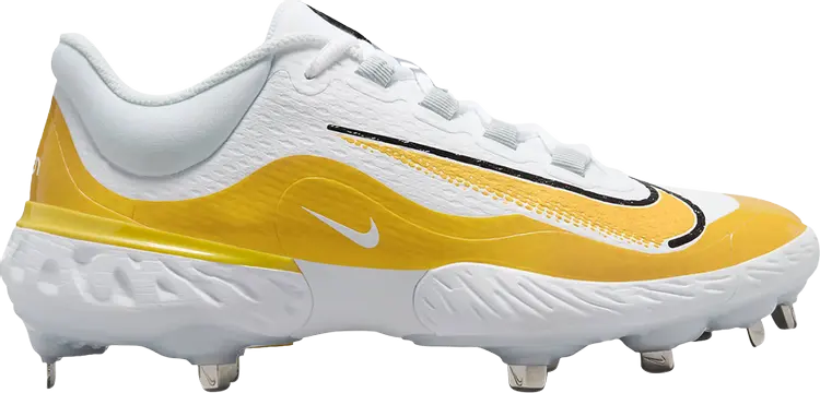 

Кроссовки Alpha Huarache Elite 4 Low TB 'White Amarillo', желтый