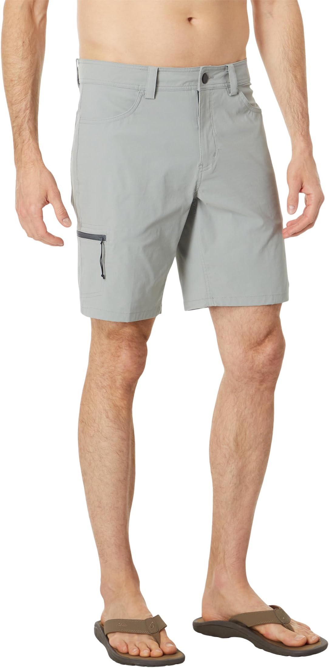 Гибридные шорты для гольфа Oakley, цвет Neutral Grey