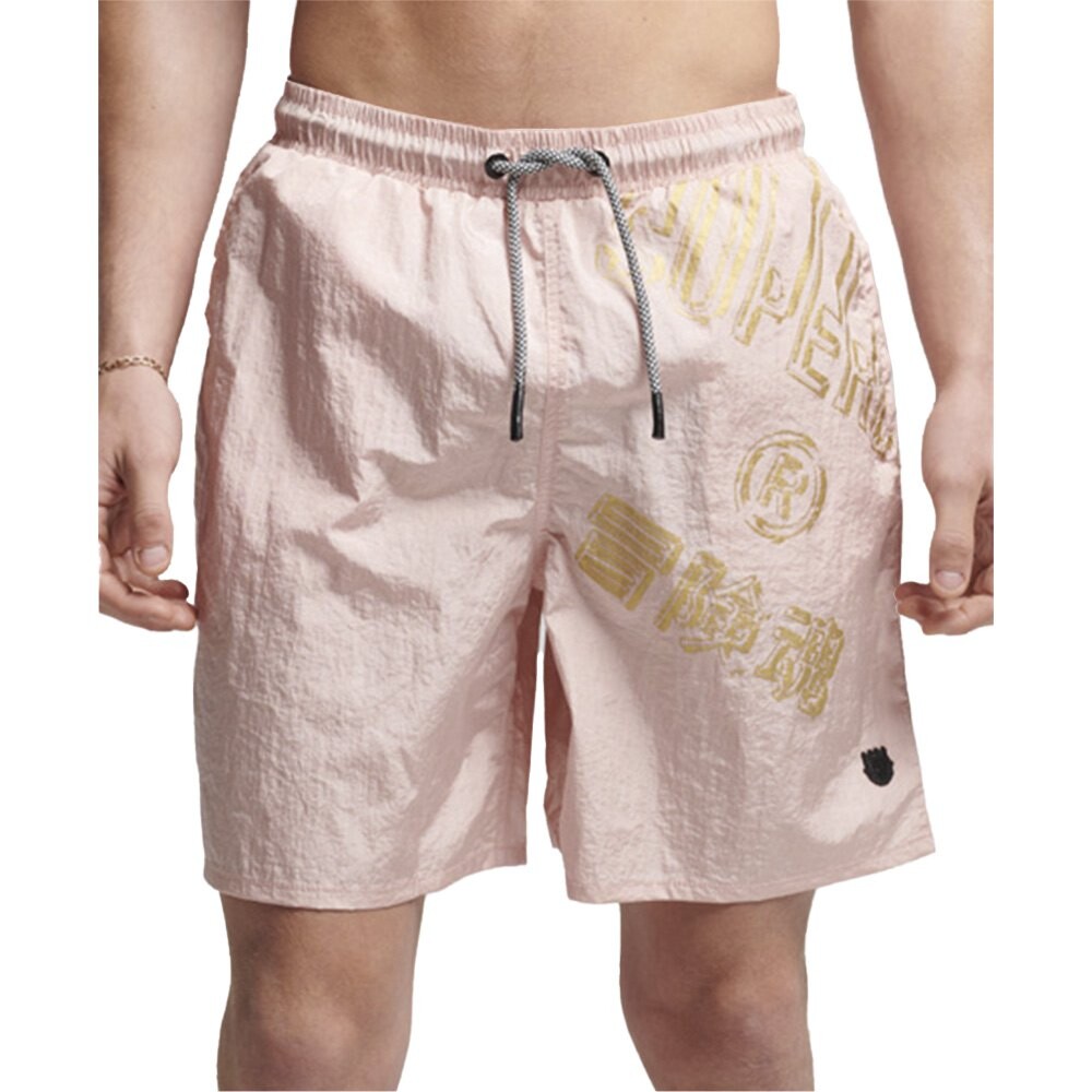 

Шорты для плавания Superdry X Opposition Logo Swim, серый