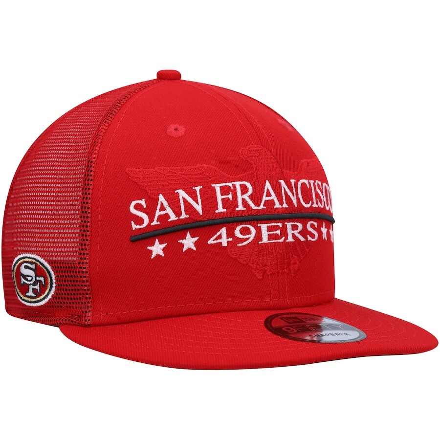 

Бейсболка New Era San Francisco 49Ers, алый