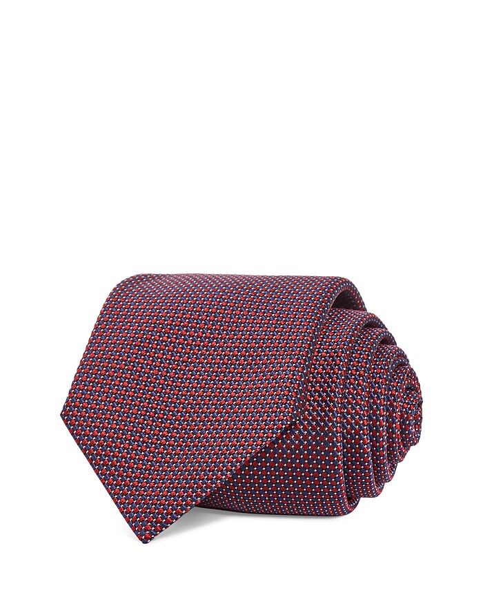 

Шелковый классический галстук в мелкую клетку Zegna