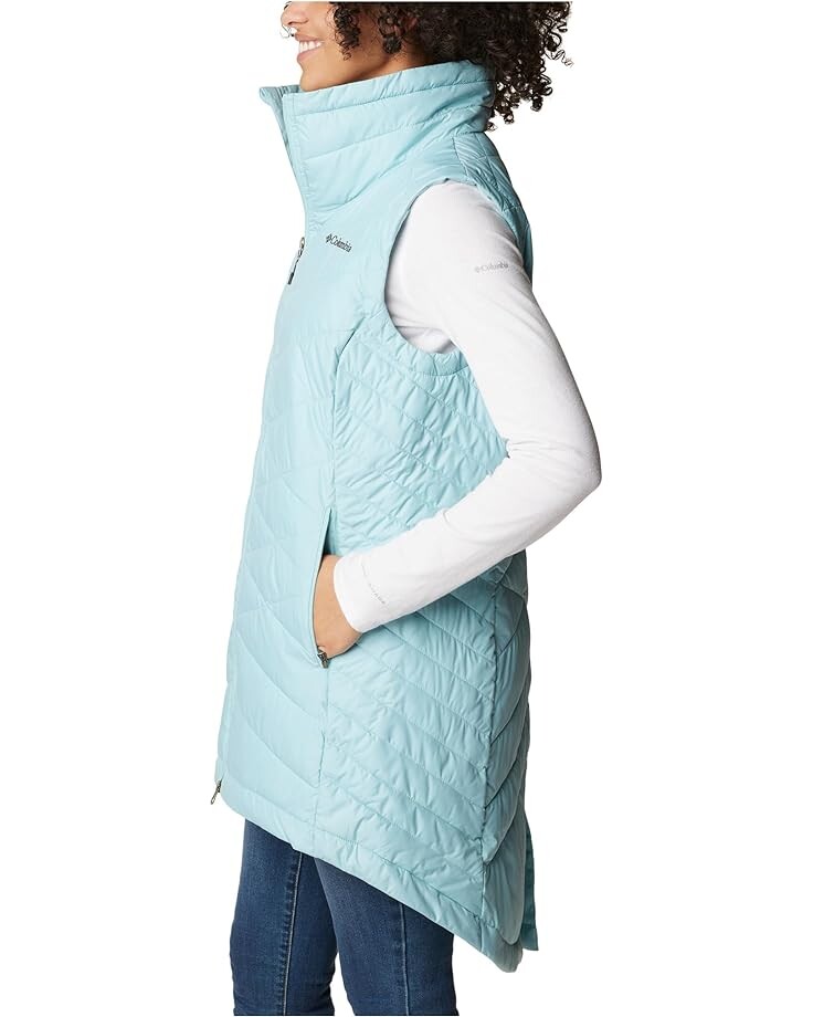 

Утепленный жилет Columbia Heavenly Long Vest, цвет Aqua Haze