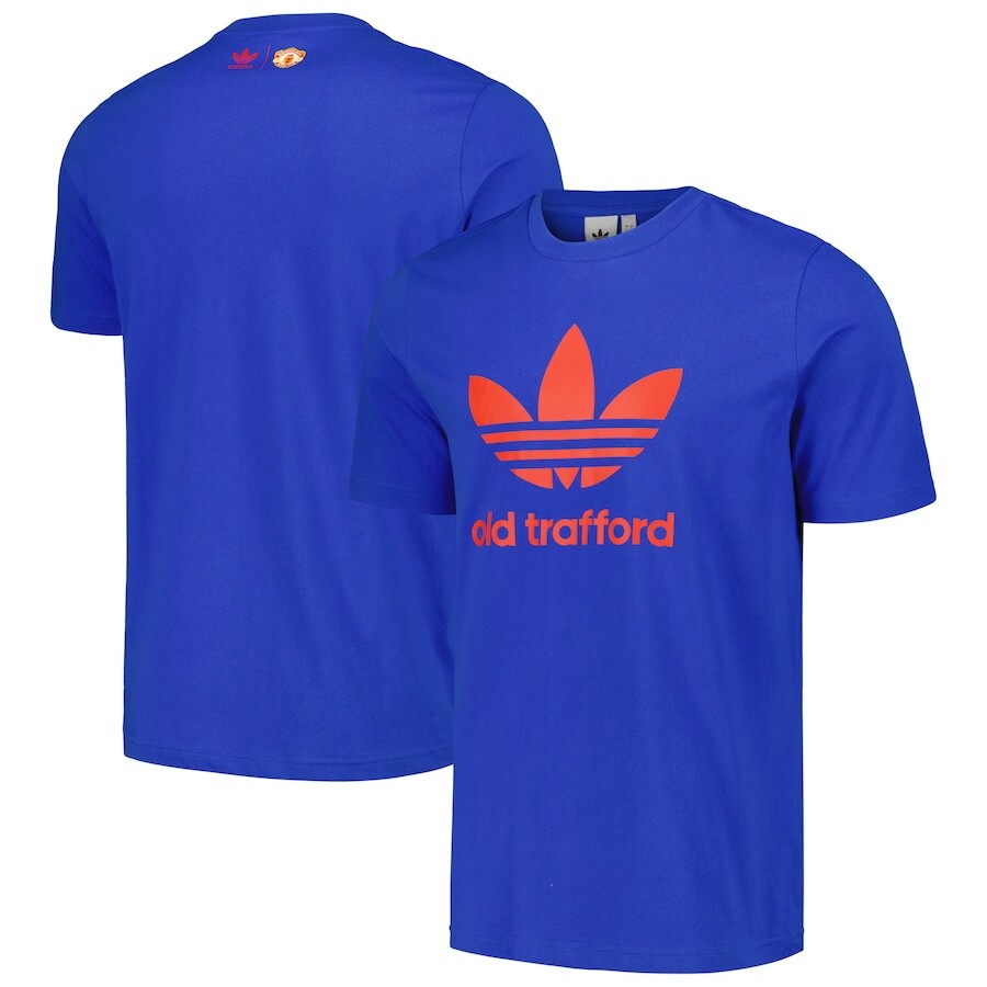 

Футболка с коротким рукавом adidas Originals Manchester United, синий