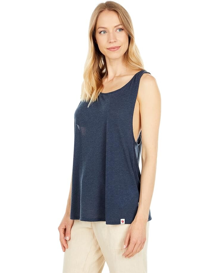 

Топ Fjällräven High Coast Loose Tank Top, темно-синий
