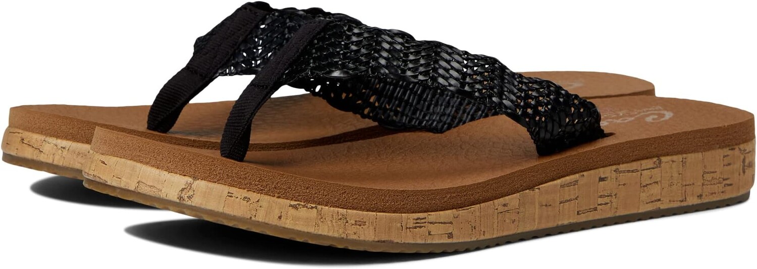 

Шлепанцы Sandcomber SKECHERS, черный