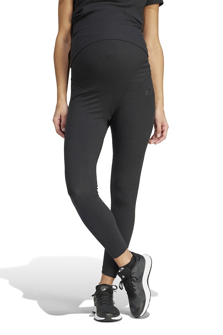 

Короткие леггинсы для беременных Adidas Sportswear, черный