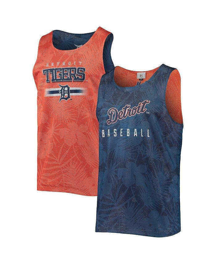 

Мужская двусторонняя сетчатая майка с цветочным принтом Detroit Tigers Detroit Tigers FOCO, синий