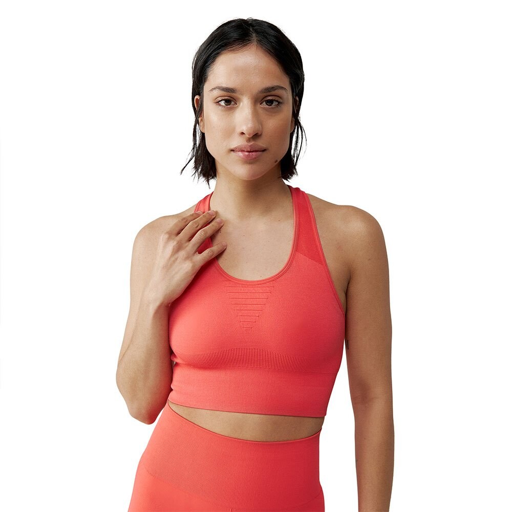

Спортивный топ Born Living Yoga Aretha Seamless, розовый