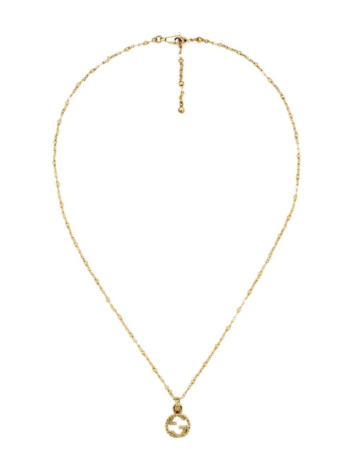 

Золотое колье Gucci, золотой