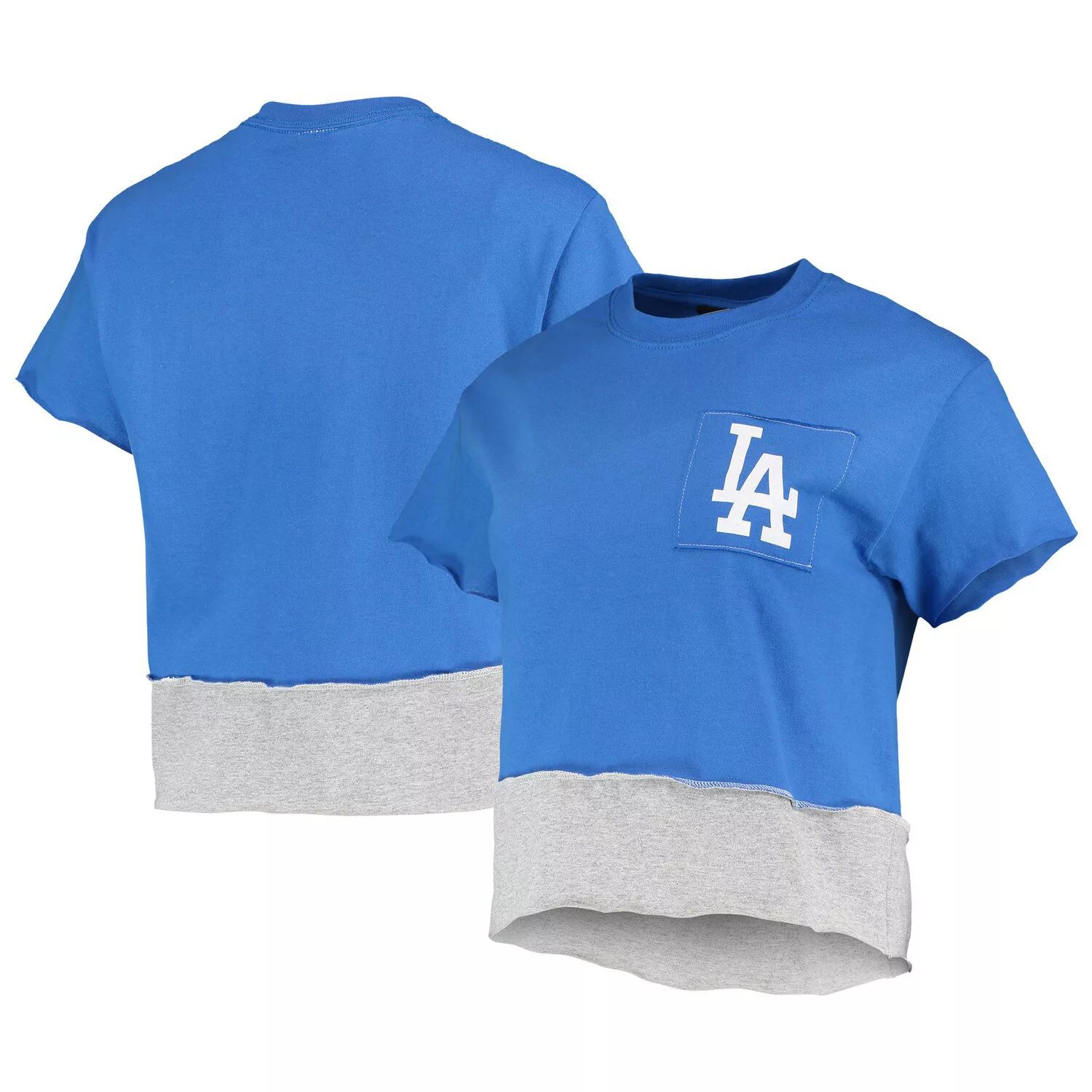 Женская укороченная футболка Refried Apparel Royal Los Angeles Dodgers