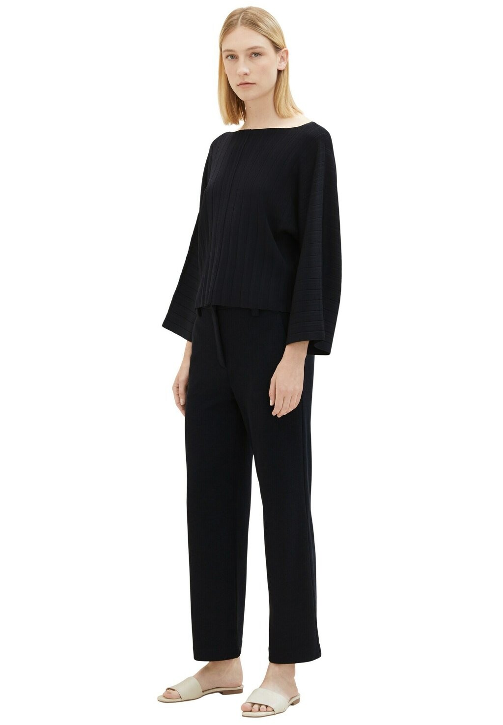 

Свитшот TOM TAILOR BATWING, цвет sky captain blue