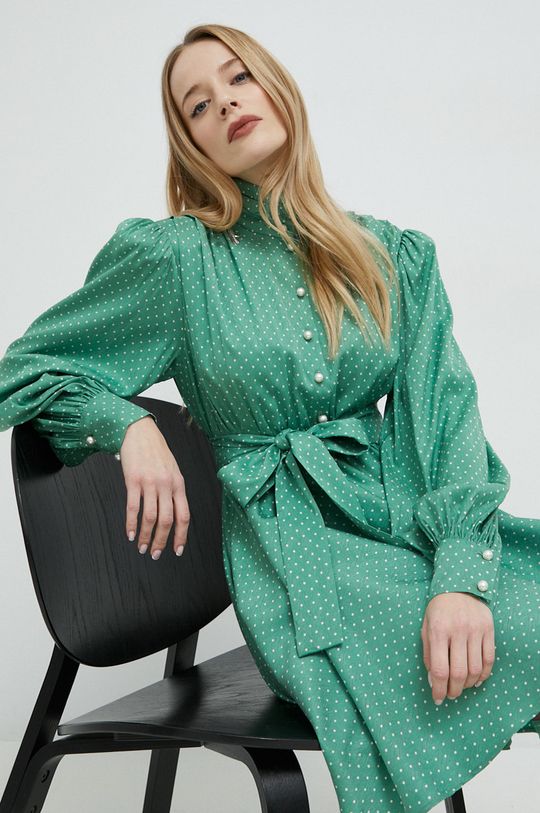 Платье Linnea на заказ Custommade, зеленый