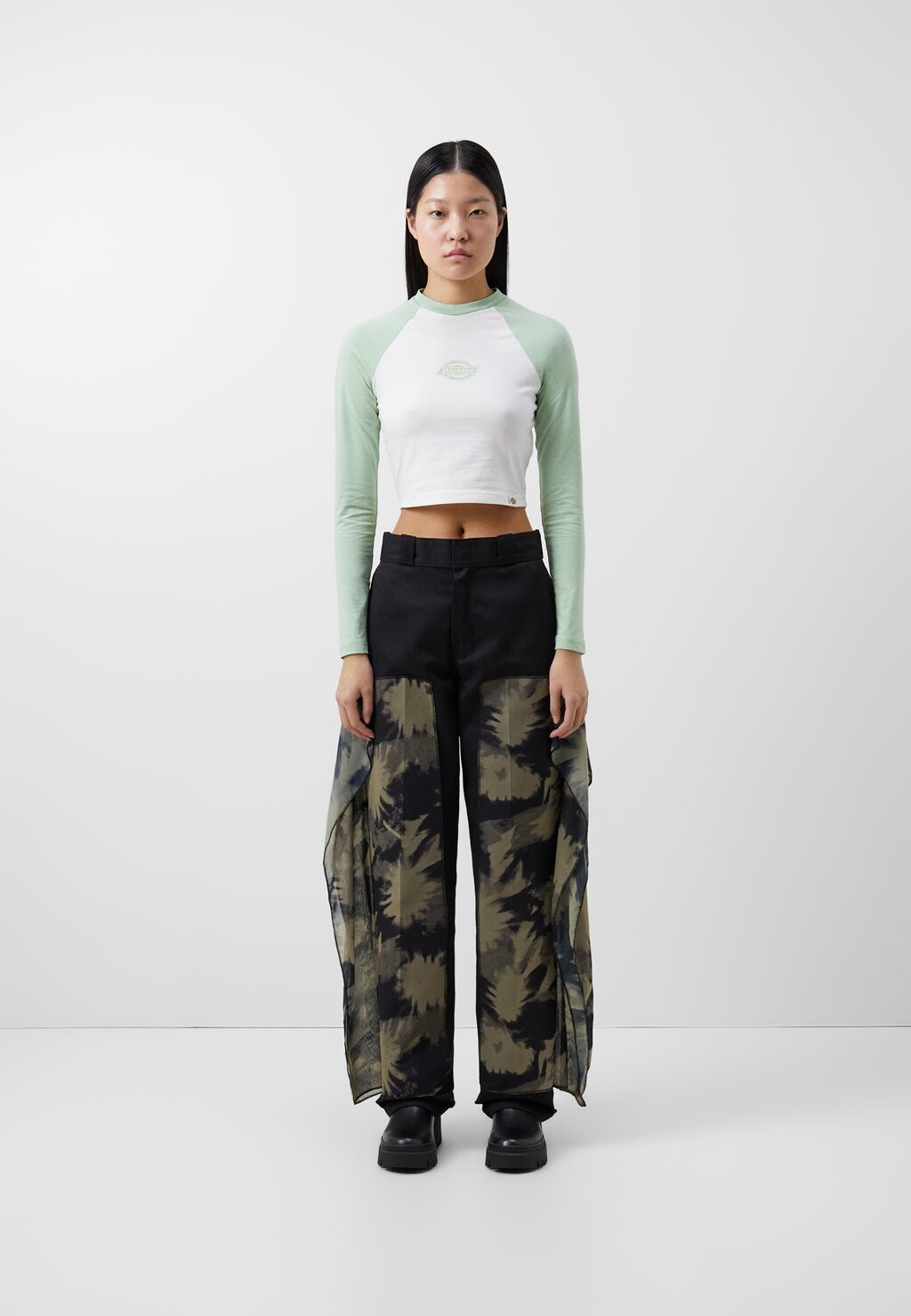 

Чино DICKIES X STUDIO KORKEILA 874 WORK PANT, цвет black/oliv
