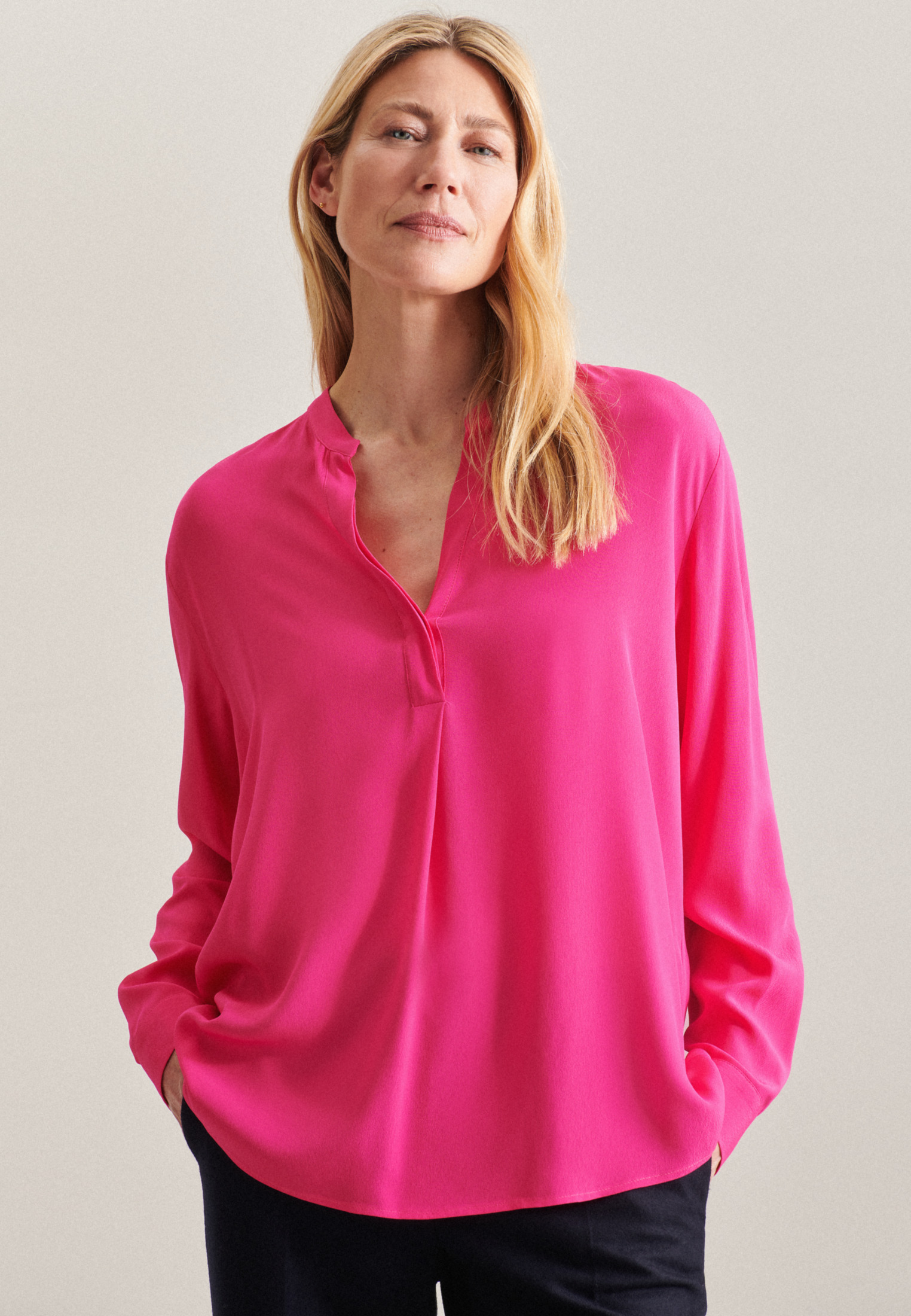 Блуза Seidensticker Tunika Regular, цвет Rosa/Pink