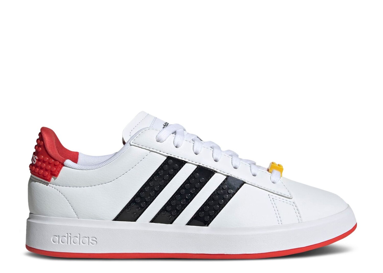 

Кроссовки adidas Lego X Grand Court 2.0 'White Black Red', белый