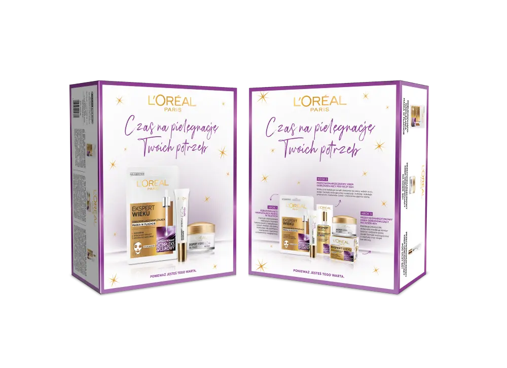 

Набор: крем для лица 60+ на день L'Oréal Paris Ekspert Wieku, 30 гр