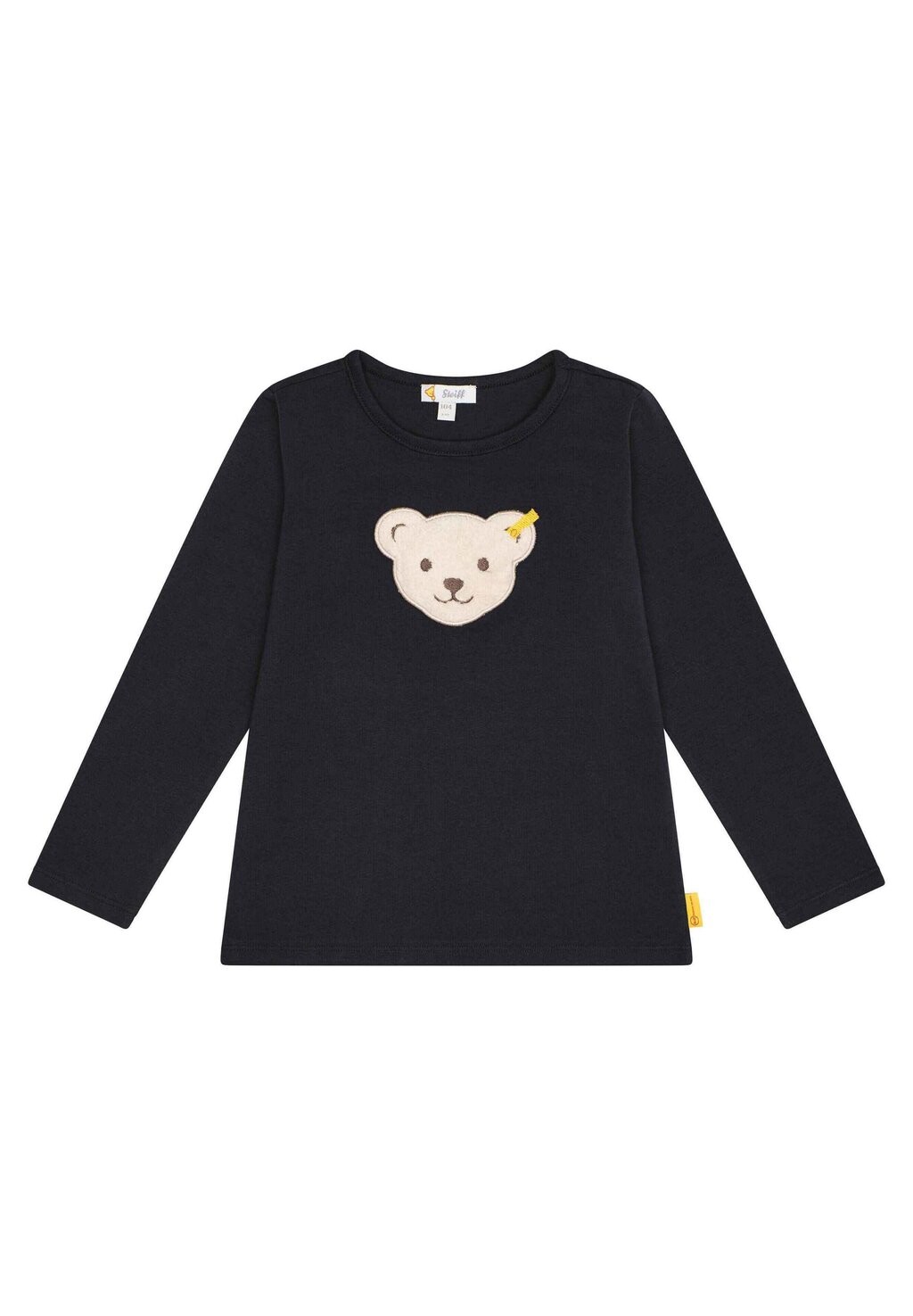

Футболка с длинными рукавами Classic Mit Teddykopf Mit Squeezer Steiff, цвет steiff navy