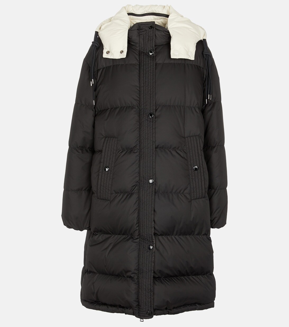 

Пуховик Erysimum с капюшоном MONCLER, черный