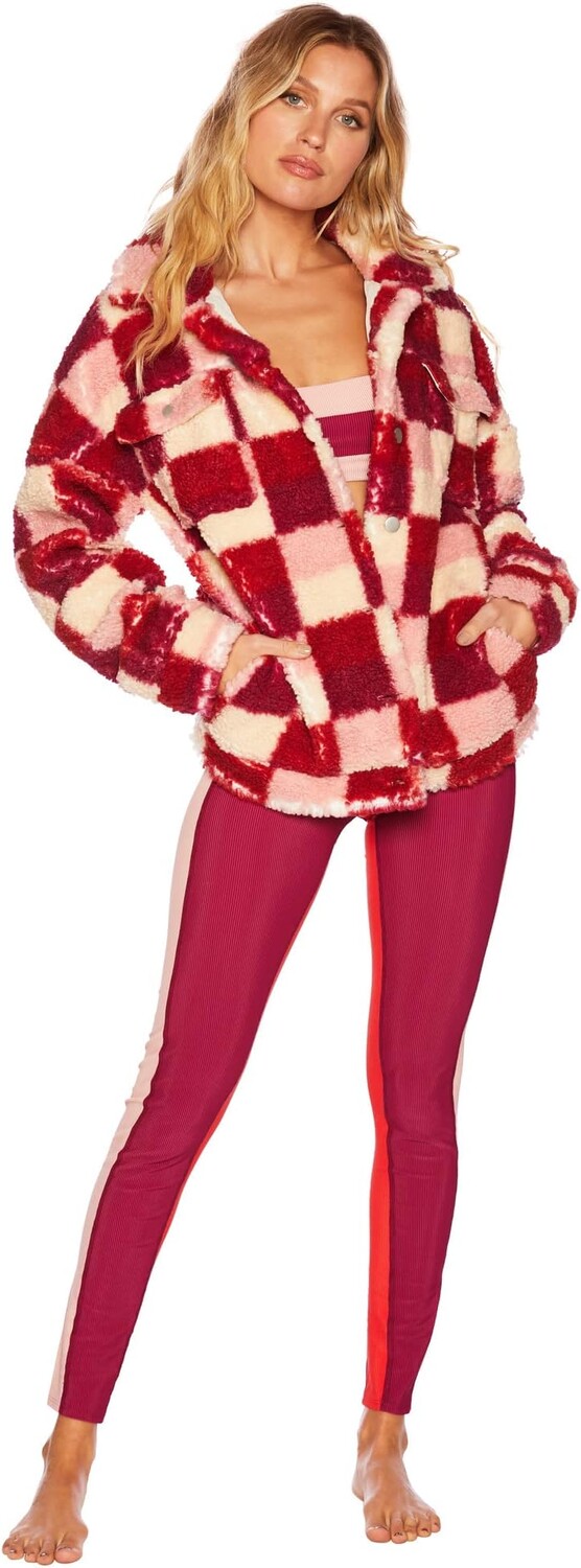 

Куртка Laurie Jacket Beach Riot, цвет Sangria Check